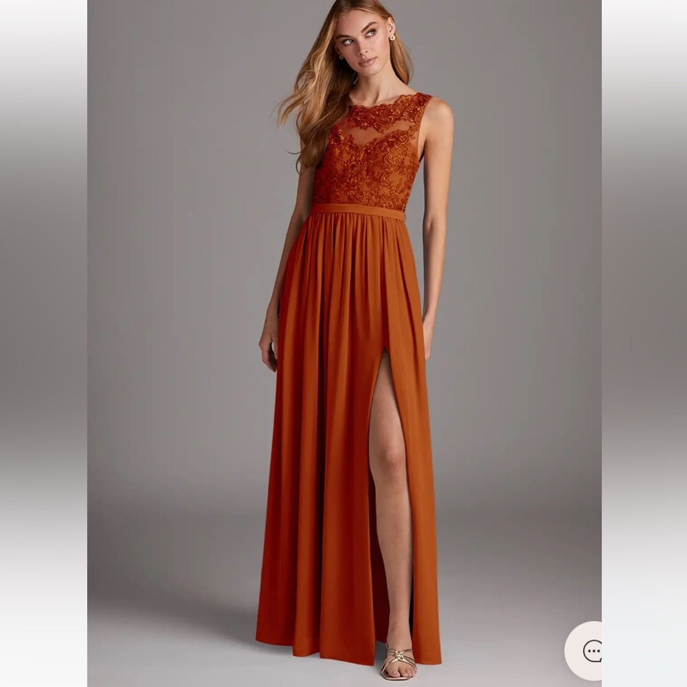 Azazie Elly Paprika Formal Dress